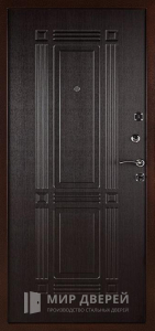 Дверь из металла с декоративными накладками №34 - фото №2