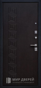 Дверь МДФ на улицу №381 - фото вид изнутри