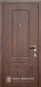 Стальная дверь МДФ №52 - фото вид изнутри